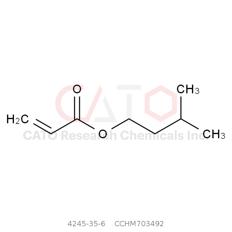 CAS No.:4245-35-6,丙烯酸异戊酯（含稳定剂HQ）