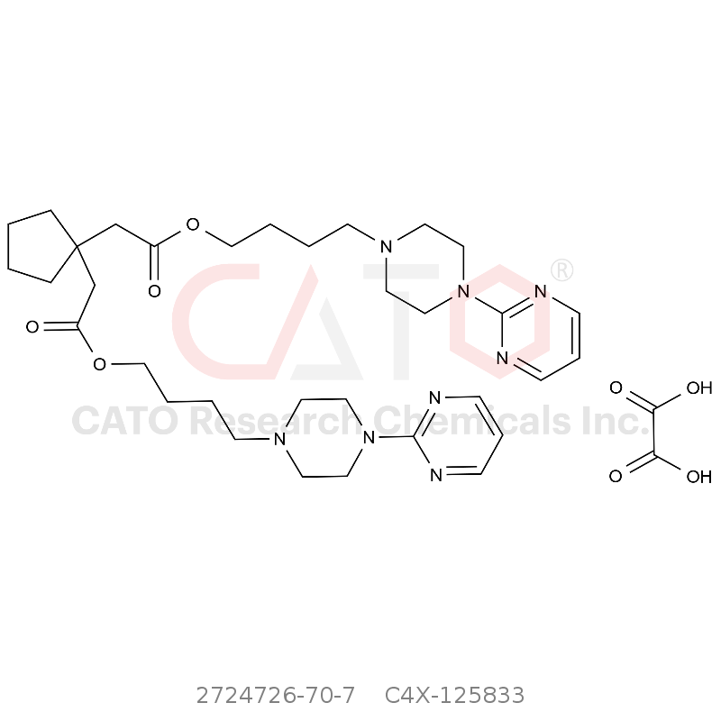 CAS No.:2724726-70-7,Buspirone EP Impurity H Oxalate