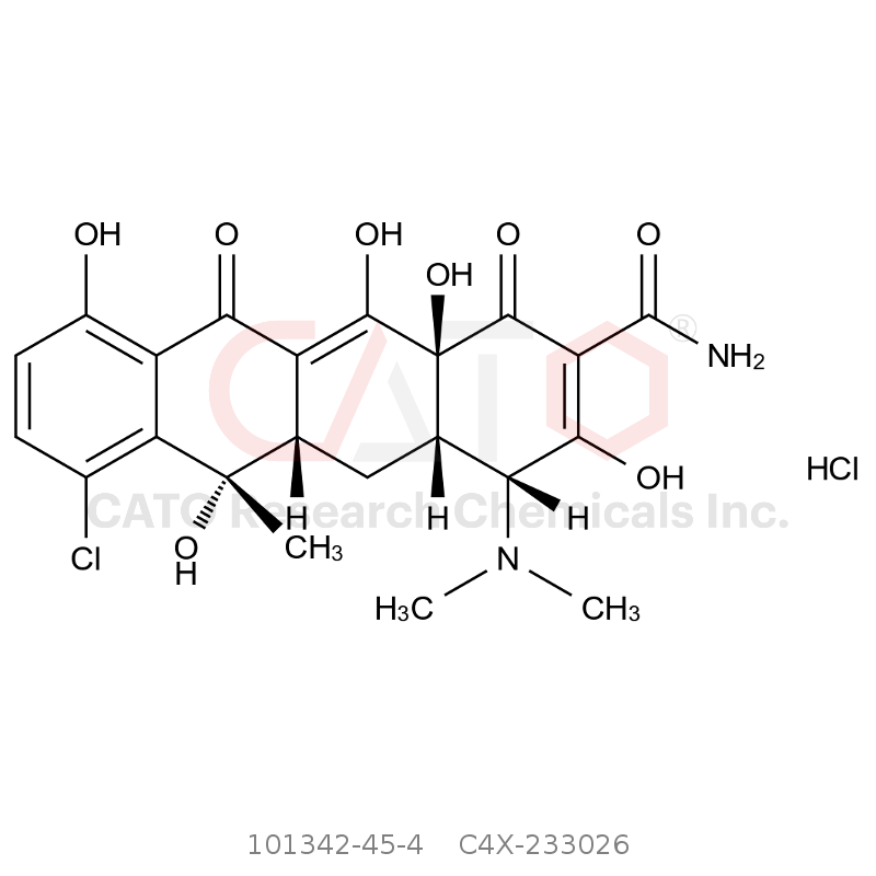 CAS No.:101342-45-4,Chlortetracycline EP Impurity A HCl