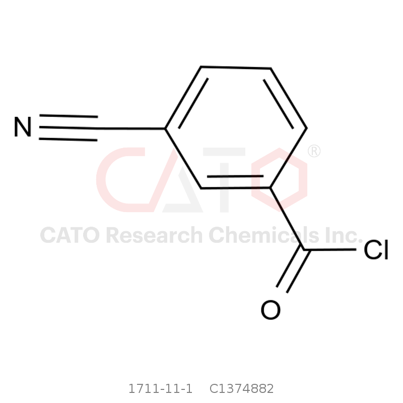 CAS No.:1711-11-1,3-氰基苯甲酰氯