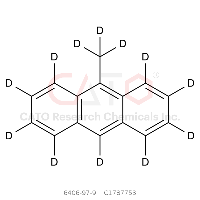 CAS No.:6406-97-9,9-甲蒽-氘12