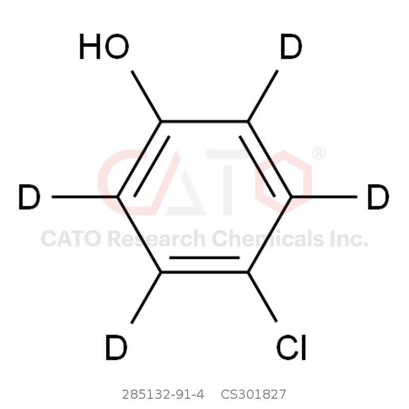 CAS No.:285132-91-4,4-氯苯酚-d4