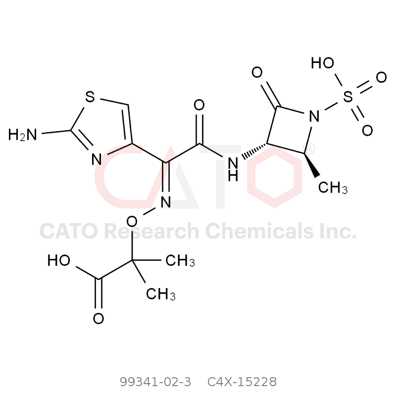 CAS No.:99341-02-3,Aztreonam E-Isomer(Aztreonam USP RC E)