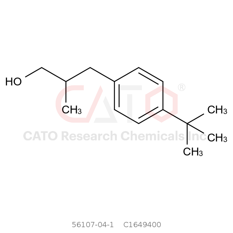 CAS No.:56107-04-1,3-(4-(Tert-butyl)phenyl)-2-methylpropan-1-ol