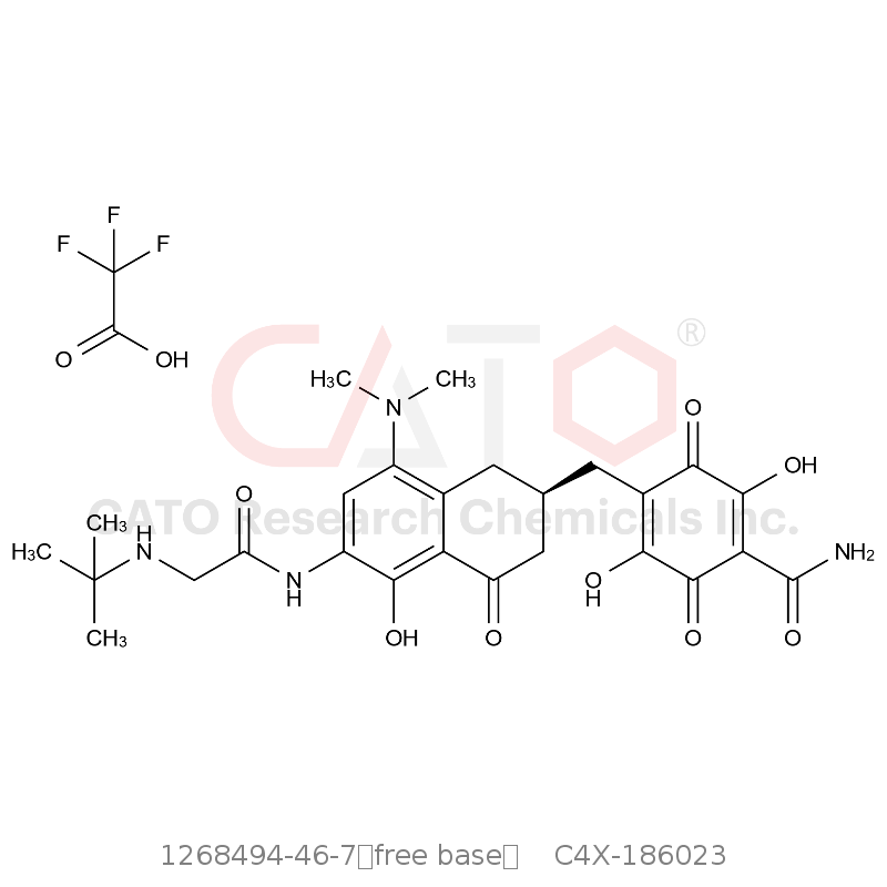 CAS No.:1268494-46-7（free base）,Tigecycline Impurity 23 TFA