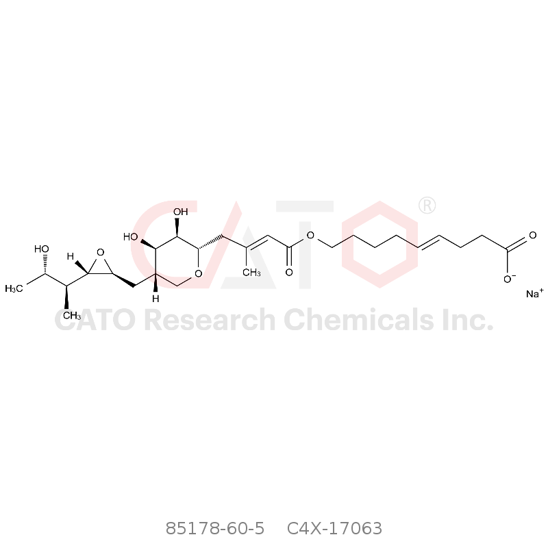 CAS No.:85178-60-5,莫匹罗星EP杂质C钠盐