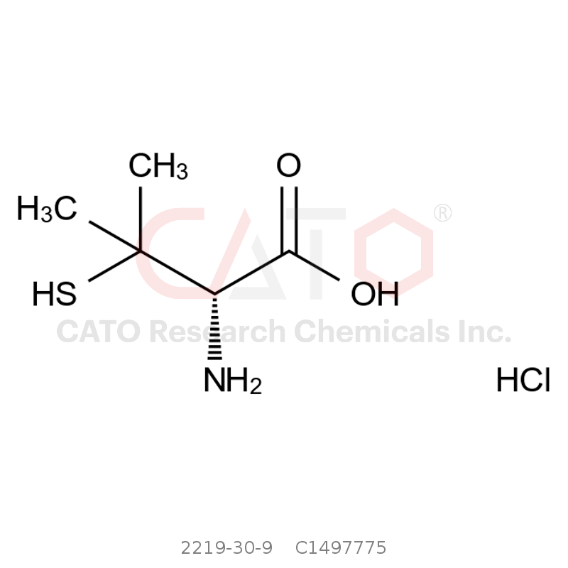 CAS No.:2219-30-9,(S)-2-氨基-3-巯基-3-甲基丁酸盐酸盐