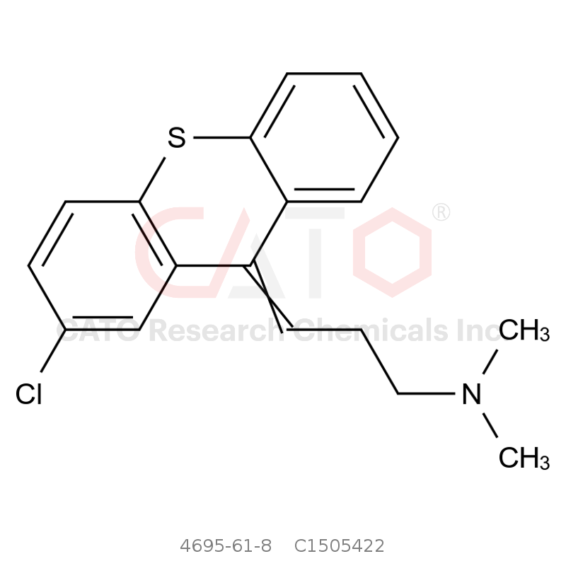 CAS No.:4695-61-8,3-(2-chloro-9H-thioxanthen-9-ylidene)-N,N-dimethylpropan-1-amine