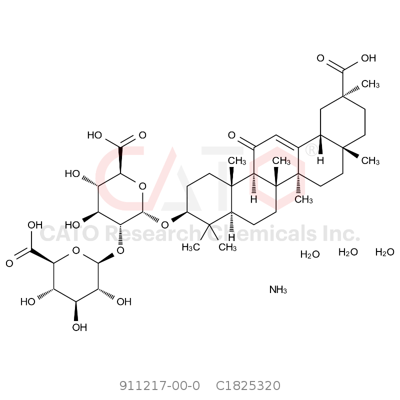 CAS No.:911217-00-0,甘草酸铵三水合物