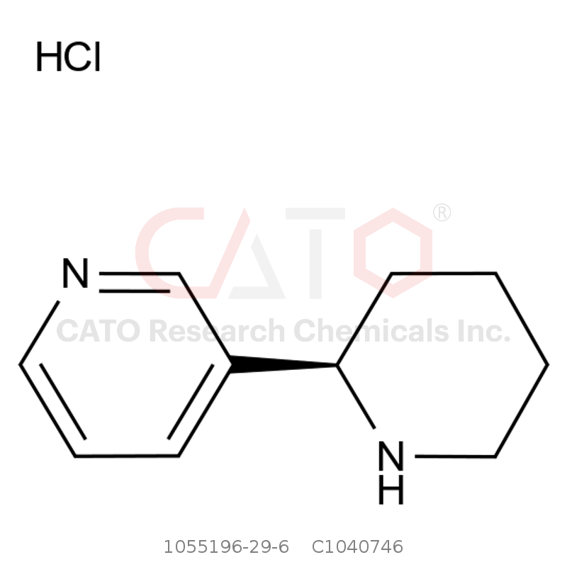 CAS No.:1055196-29-6,(R)-3-(哌啶-2-基)吡啶盐酸盐