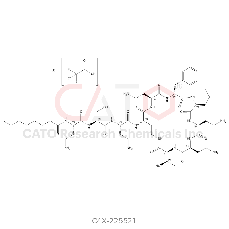 Polymyxin Impurity 21 X Trifluoroacetate