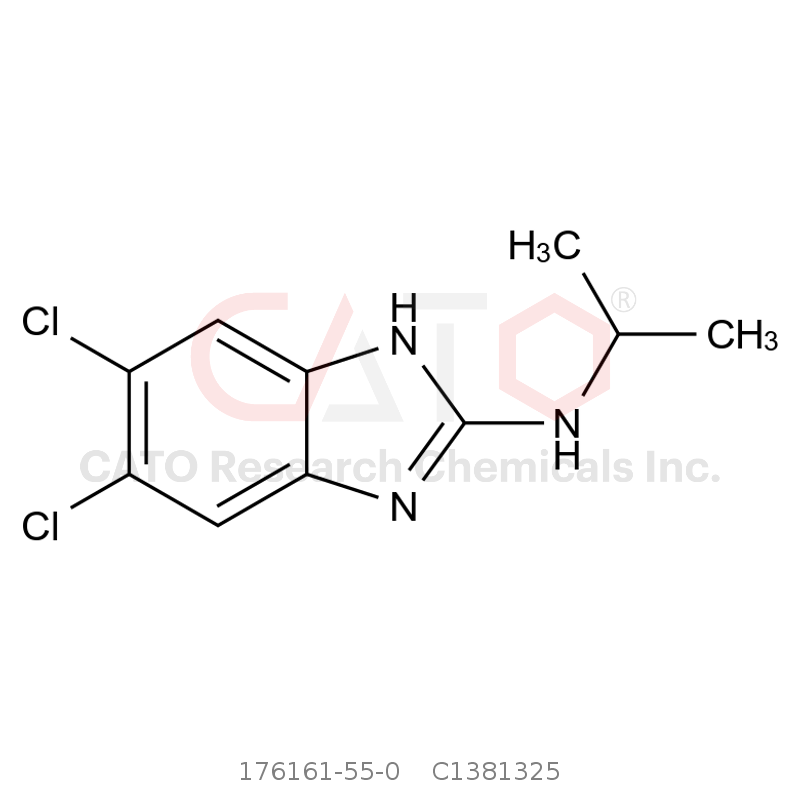 CAS No.:176161-55-0,5,6-Dichloro-N-isopropyl-1H-benzo[d]imidazol-2-amine