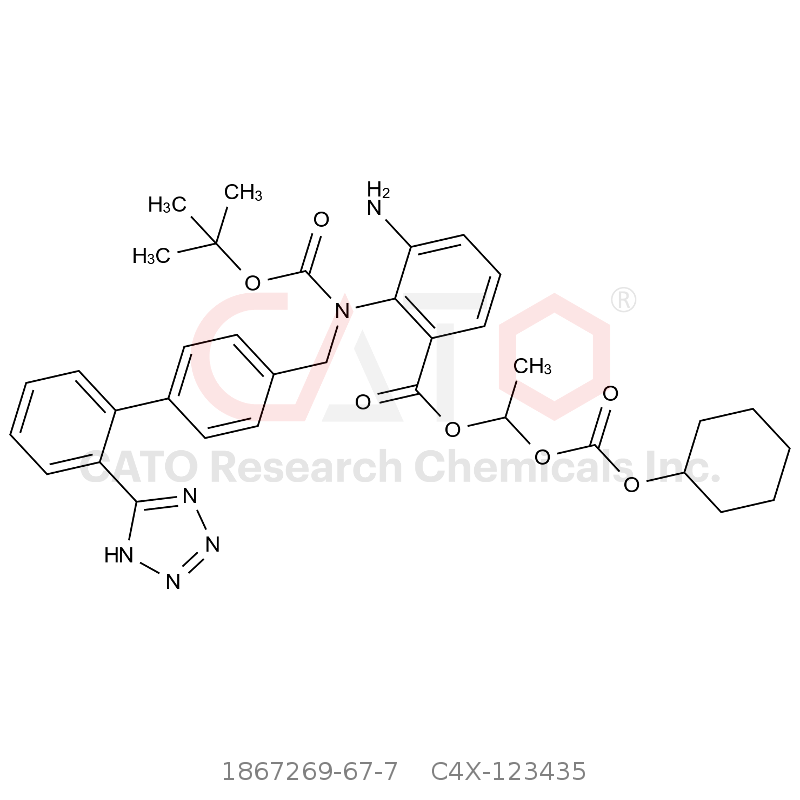 CAS No.: 1867269-67-7,Candesartan Cilexetil Impurity 35