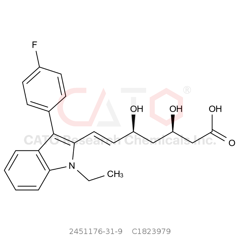 CAS No.:2451176-31-9,Fluvastatin EP Impurity C