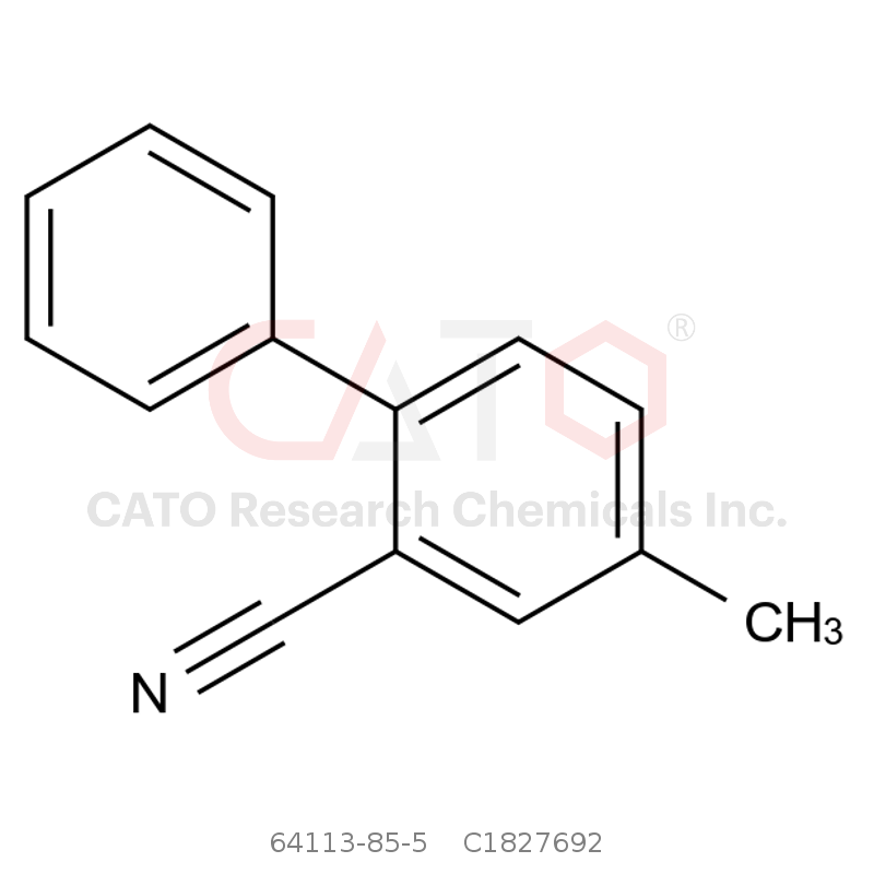 CAS No.:64113-85-5,4-Methyl-[1,1'-biphenyl]-2-carbonitrile