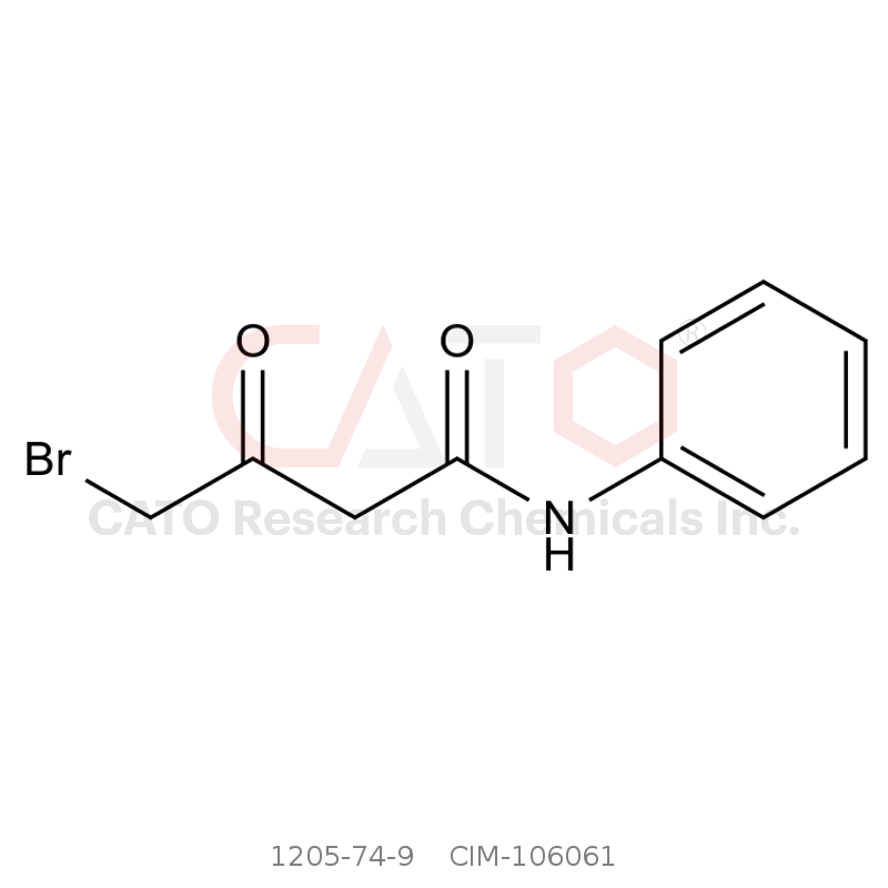 CAS No.:1205-74-9,4-Bromo-3-oxo-N-phenylbutanamide