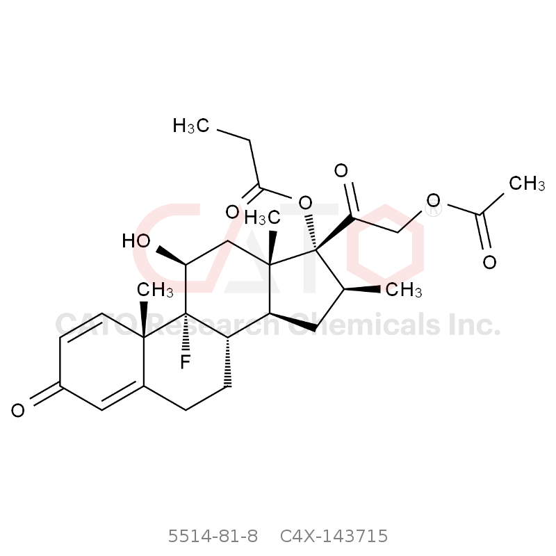 CAS No.:5514-81-8,倍他米松二丙酸酯EP杂质D