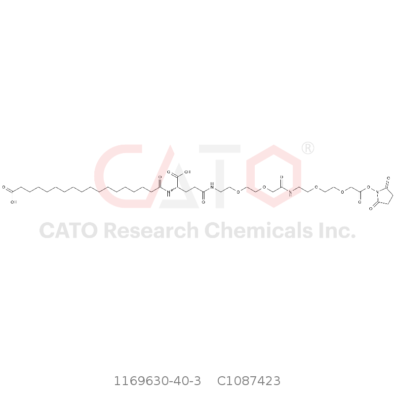 CAS No.:1169630-40-3,Ste-Glu(AEEA-AEEA-OSu)-OH