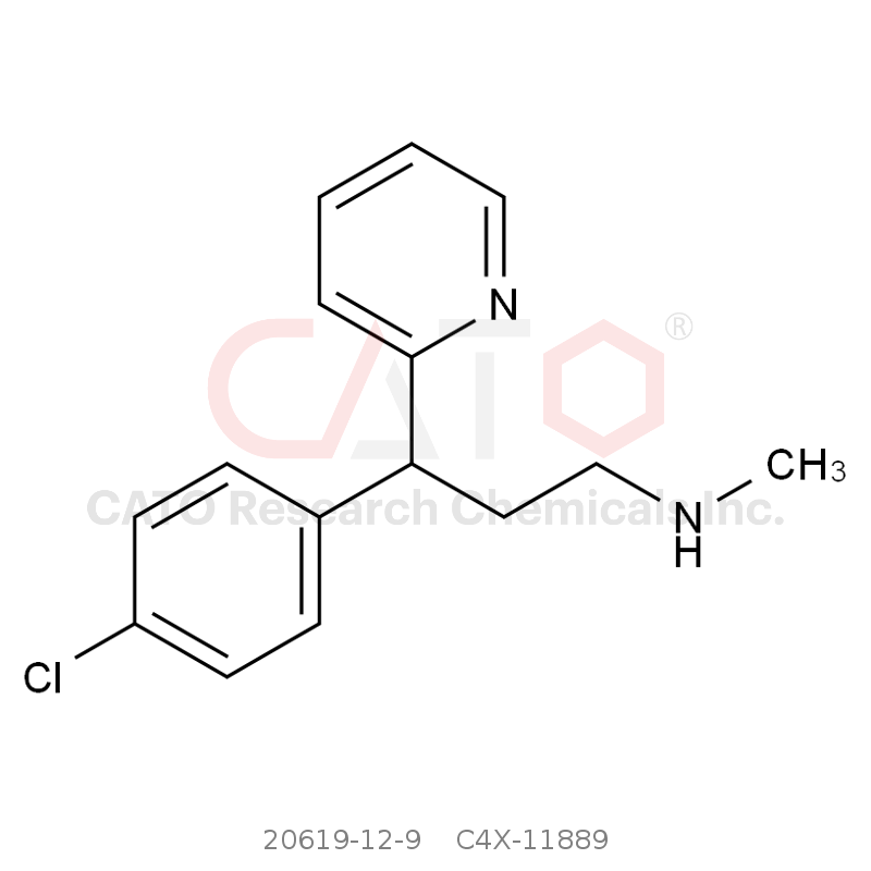 CAS No.:20619-12-9,Chlorphenamine EP Impurity C