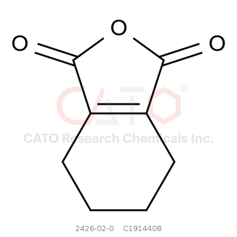 CAS No.:2426-02-0,2426-02-0
01D3M89A2W
3,4,5,6-Tetrahydrophthalic acid anhydride
3,4,5,6-Tetrahydrophthalic anhydride
1,3-Isobenzofurandione, 4,5,6,7-tetrahydro-
EINECS 219-374-3
NSC 11211
NSC 61333
UNII-01D3M89A2W