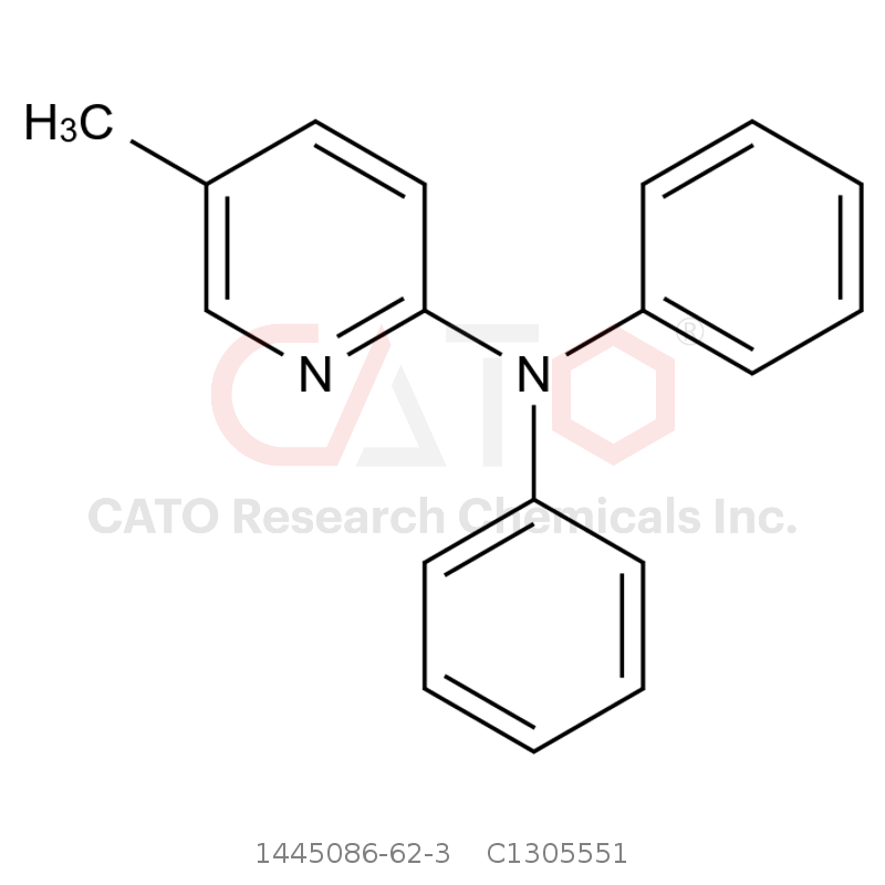 CAS No.:1445086-62-3,5-Methyl-N,N-diphenylpyridin-2-amine