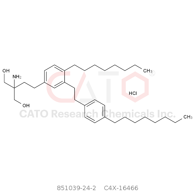CAS No.:851039-24-2,Fingolimod EP Impurity F HCl