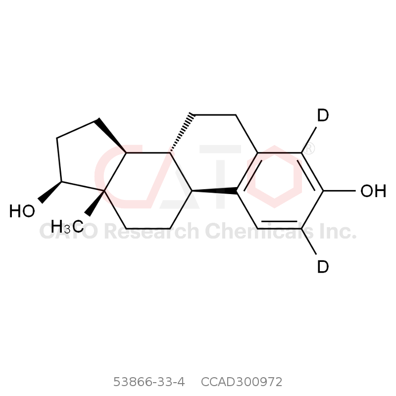 CAS No.:53866-33-4,雌二醇-d2