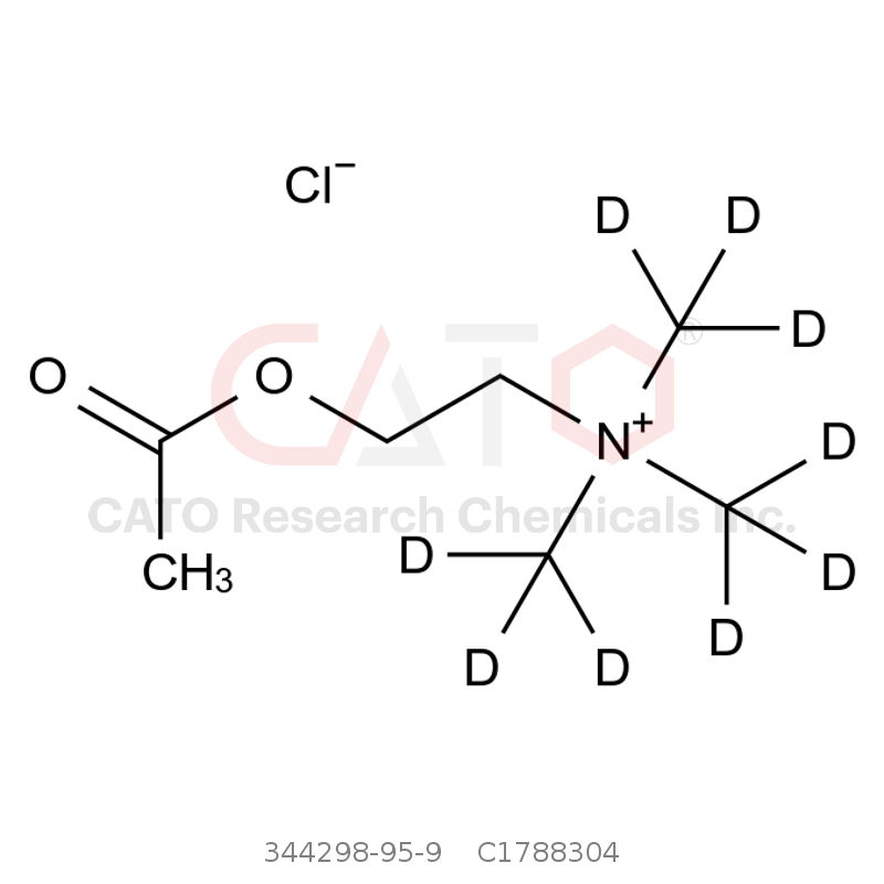 CAS No.:344298-95-9,Acetylcholine-d9 Chloride