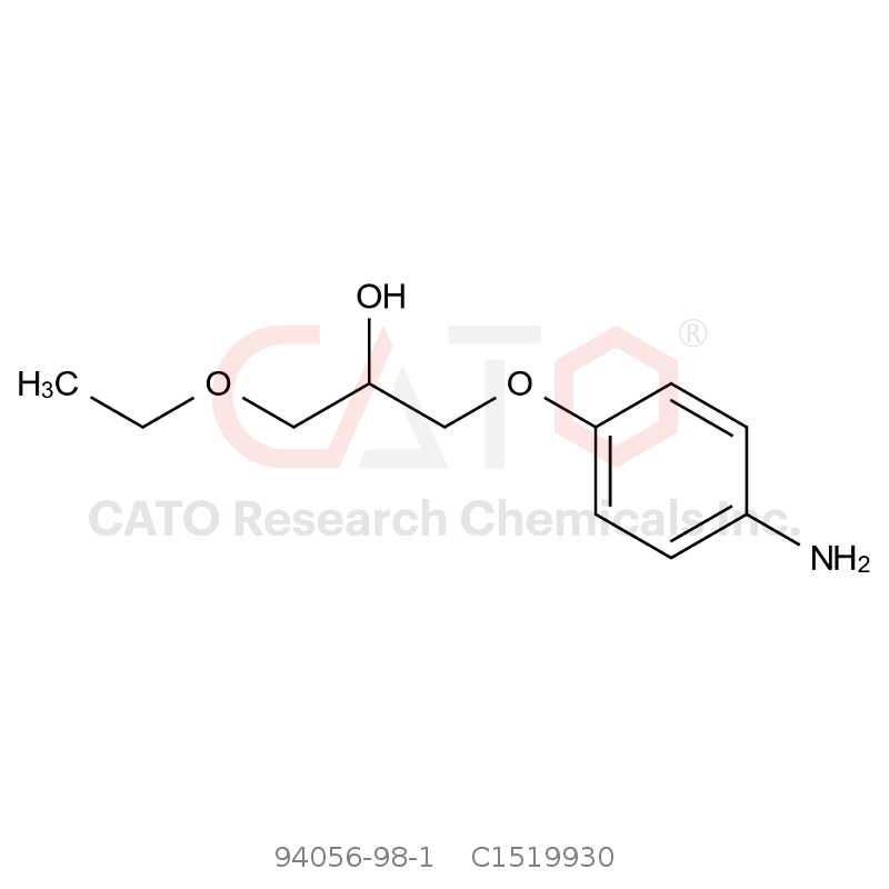 CAS No.:94056-98-1,1-(4-氨基苯氧基)-3-乙氧基丙-2-醇