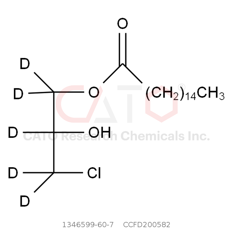 CAS No.:1346599-60-7,3-MCPD棕榈酸单酯-d5