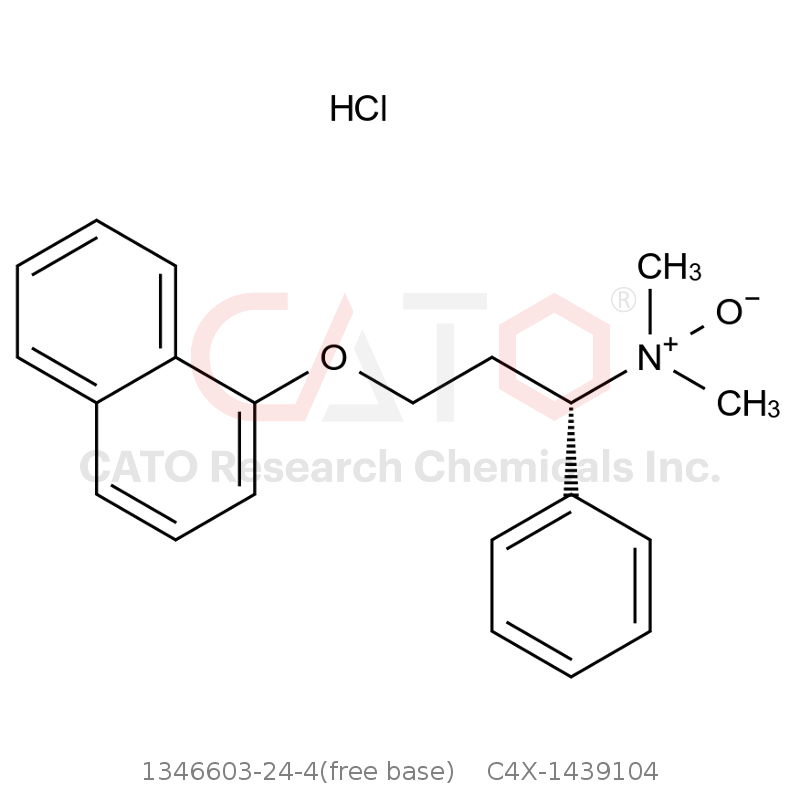 CAS No.:1346603-24-4(free base),达泊西汀杂质104