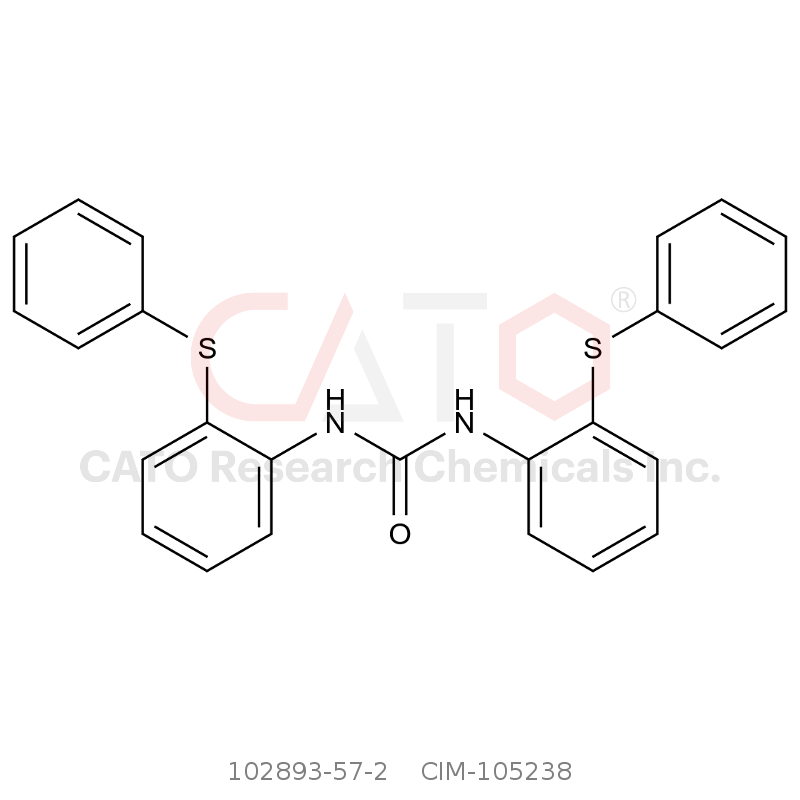 CAS No.:102893-57-2,1,3-Bis(2-(phenylthio)phenyl)urea