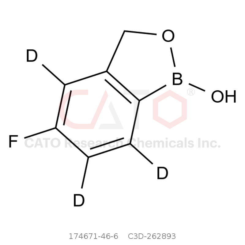 CAS No.:174671-46-6,他伐硼罗-d3