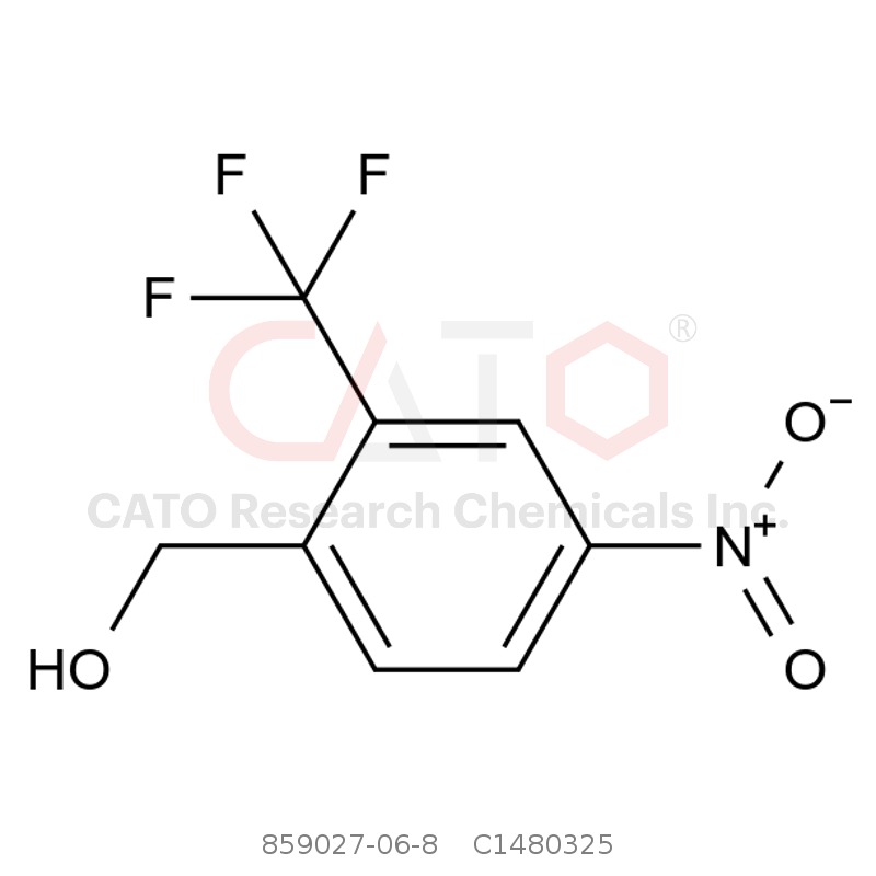 CAS No.:859027-06-8,(4-Nitro-2-(trifluoromethyl)phenyl)methanol