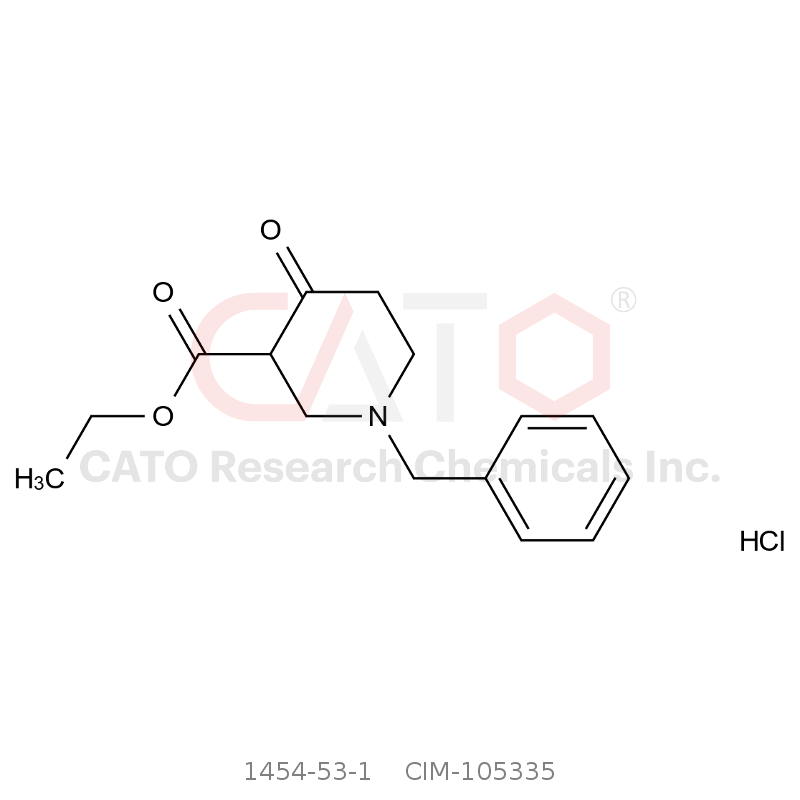 CAS No.:1454-53-1,1-Benzyl-3-carbethoxy-4-piperidone hydrochloride