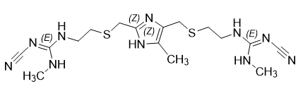 西咪替丁杂质21 Cimetidine Impurity 21 CAS 182685-55-8 结构式 Chemical Structure