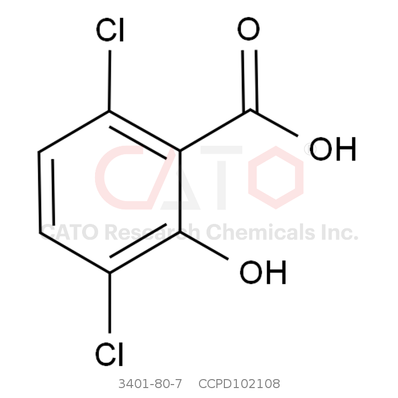 CAS No.:3401-80-7,3,6-二氯-2-羟基苯甲酸