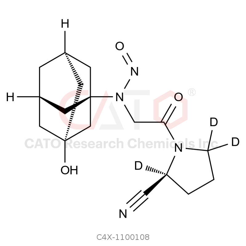 N-Nitroso Vildagliptin D3 