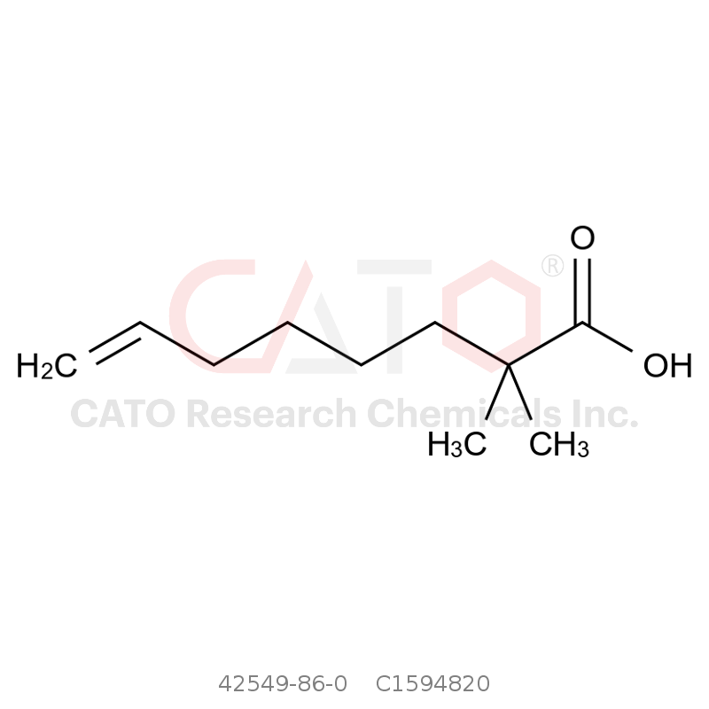 CAS No.:42549-86-0,2,2-二甲基辛-7-烯酸