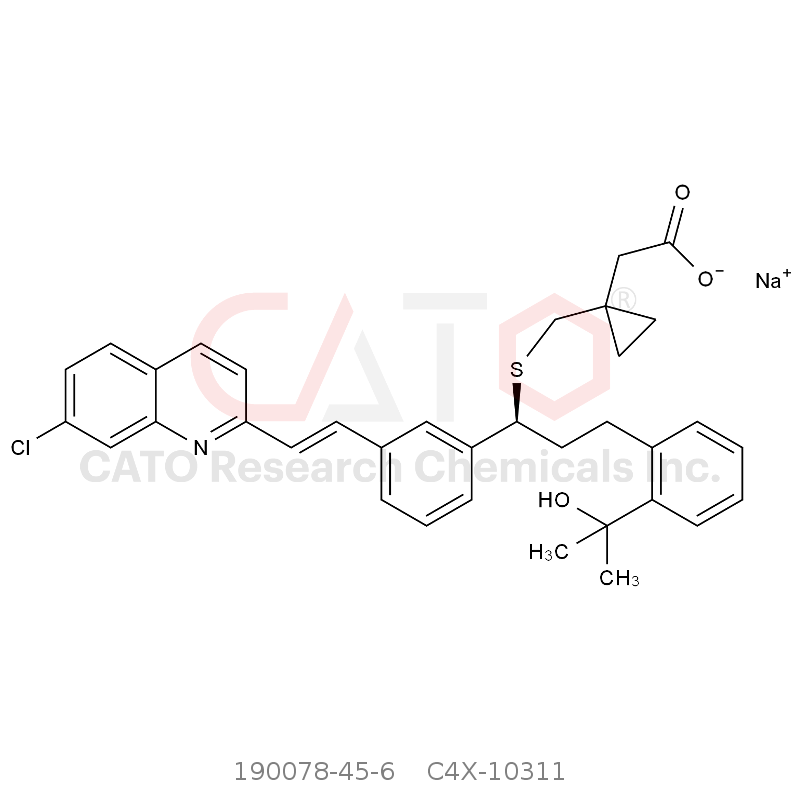 CAS No.:190078-45-6,Montelukast EP Impurity A(Sodium Salt)