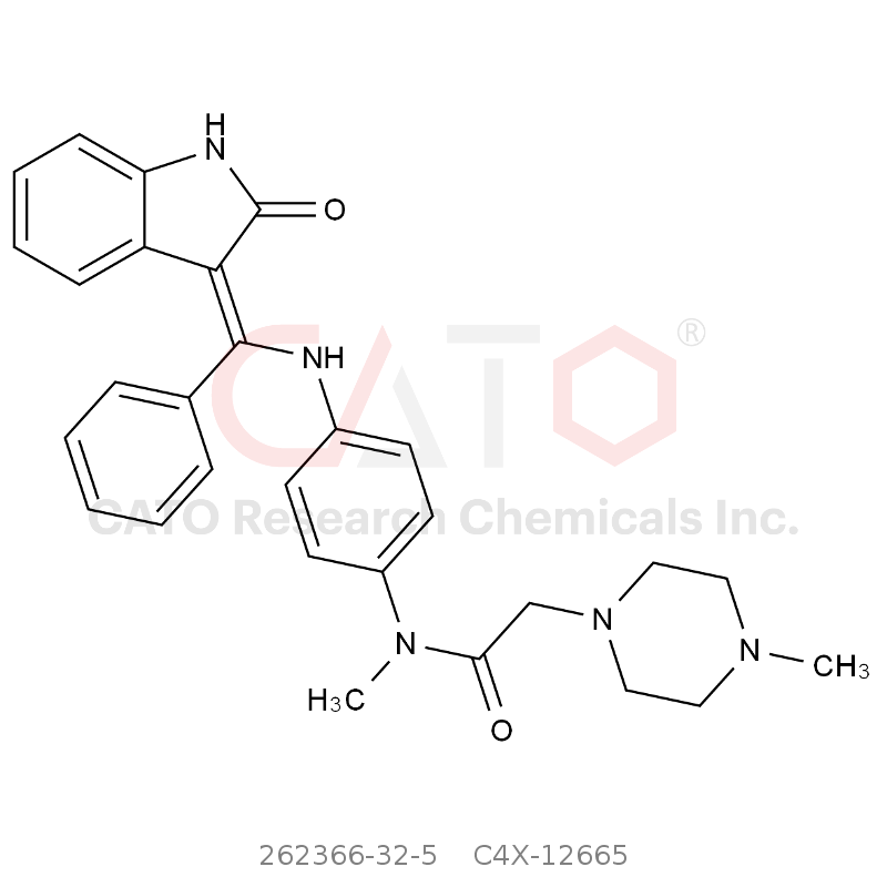 CAS No.:262366-32-5,Nintedanib Impurity N5
