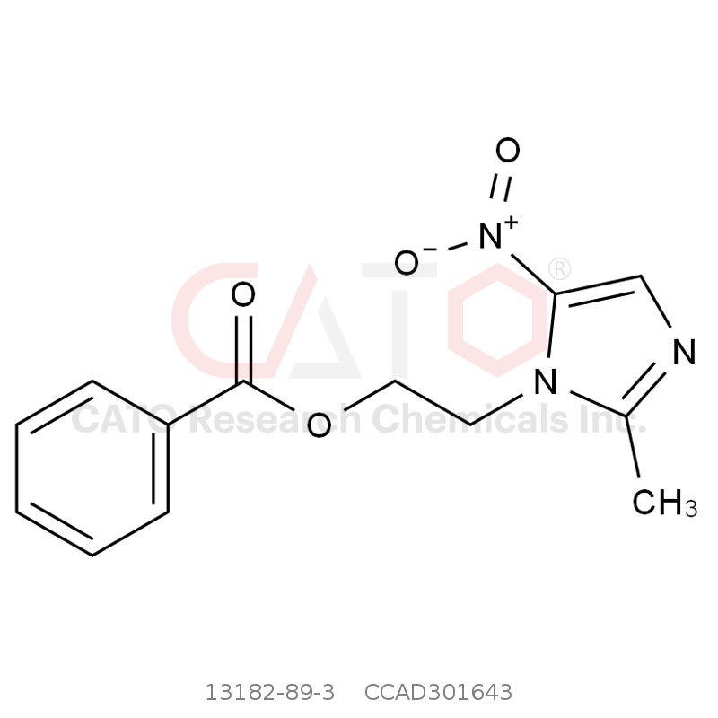 CAS No.:13182-89-3,Metronidazole benzoate