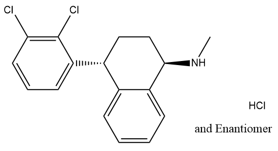 舍曲林杂质65 (对映异构体混合物) Sertraline Impurity 65 (Mixture of Enantiomers) CAS 2124277-88-7 结构式 Chemical Structure