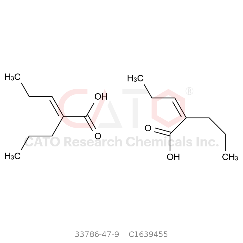 CAS No.:33786-47-9,2-丙基-2-戊烯酸
