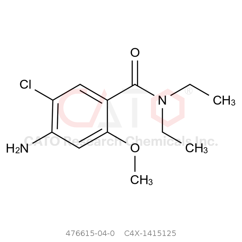 CAS No.:476615-04-0,甲氧氯普胺杂质125