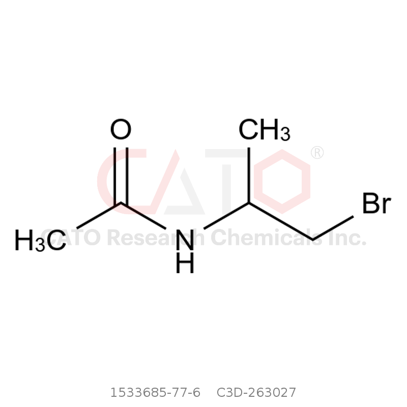 CAS No.:1533685-77-6,N-（1-溴丙-2-基）乙酰胺