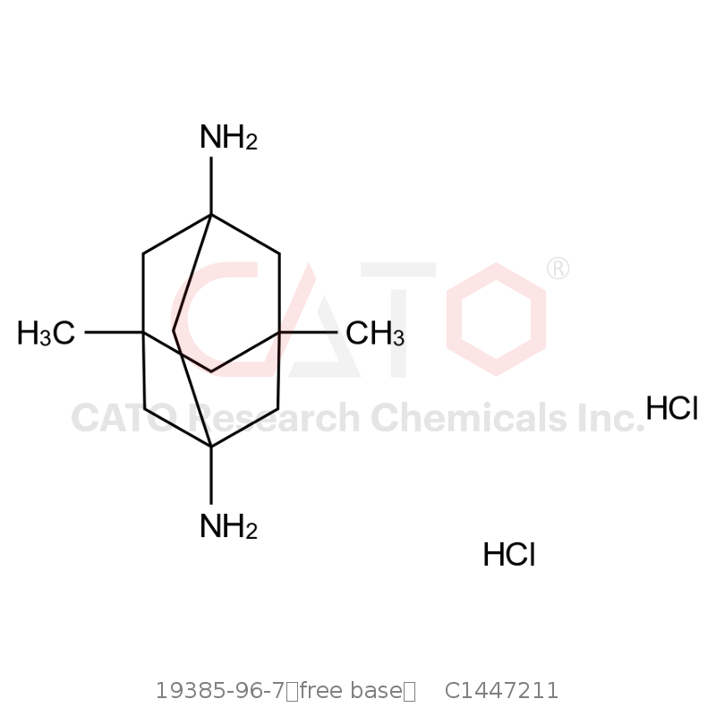 CAS No.:19385-96-7（free base）,5,7-Dimethyladamantane-1,3-diamine Dihydrochloride