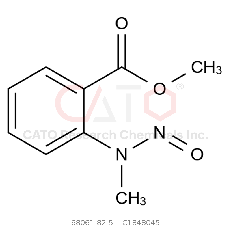 CAS No.:68061-82-5,Methyl N-Methyl-N-Nitrosoanthranilate