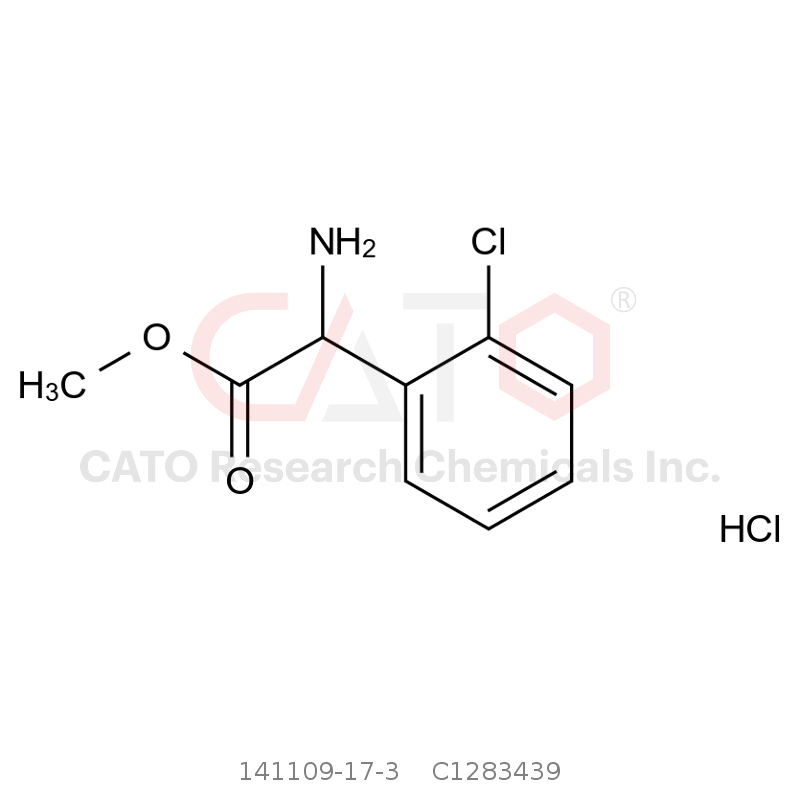 CAS No.:141109-17-3,2-氨基-2-(2-氯苯基)乙酸甲酯盐酸盐