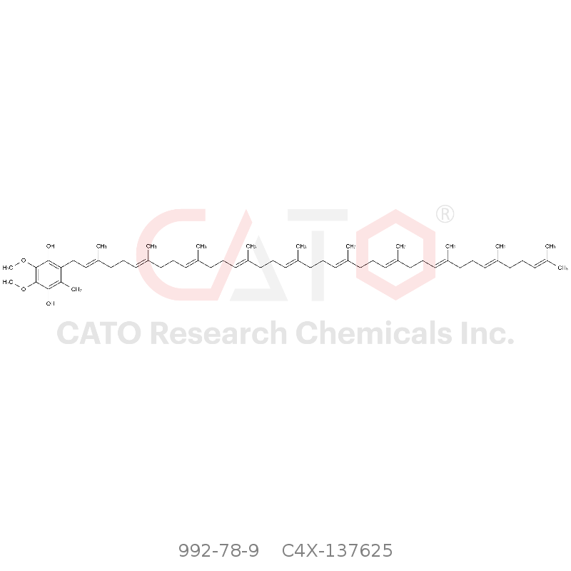 CAS No.:992-78-9,泛癸利酮杂质25（还原型辅酶Q10）